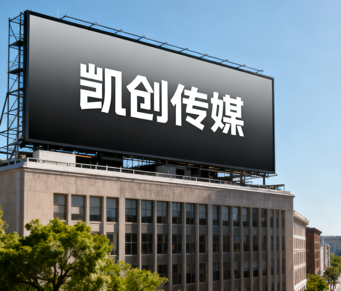 蒙城户外广告牌的设计与制作