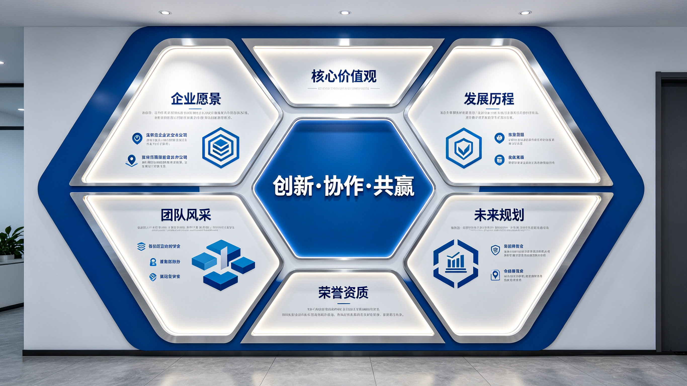 蒙城企业文化墙六边形避坑指南（新手常犯5个错误）